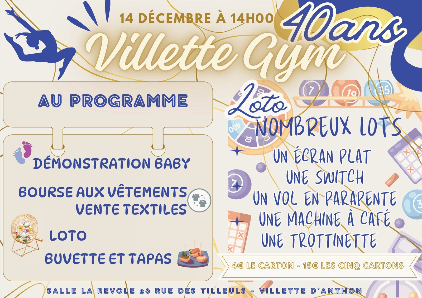 40 ans Villette Gym